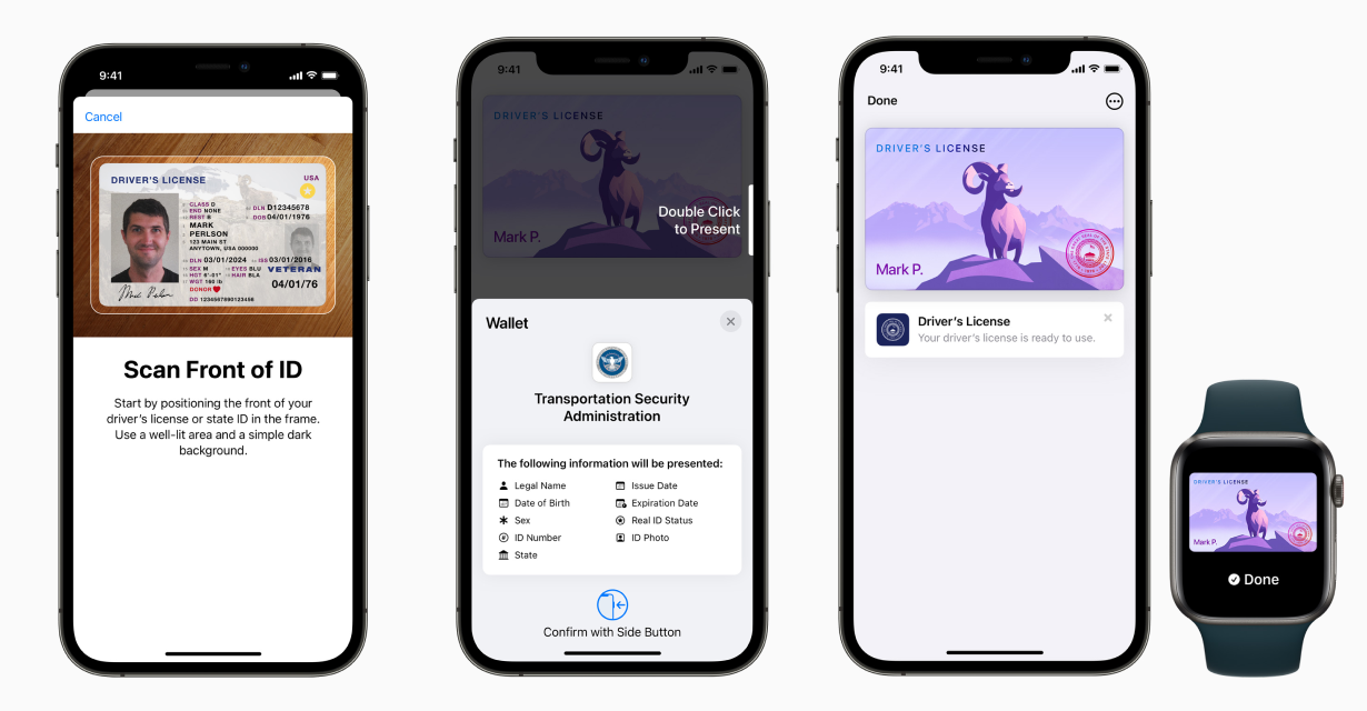 Apple разрешит сохранять водительские права на телефоне: они будут отображаться в Wallet