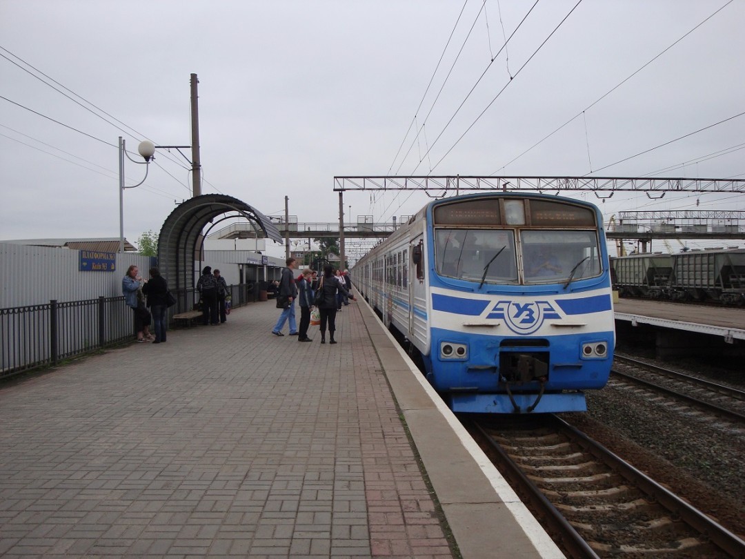 В Киеве отменили несколько рейсов городской электрички