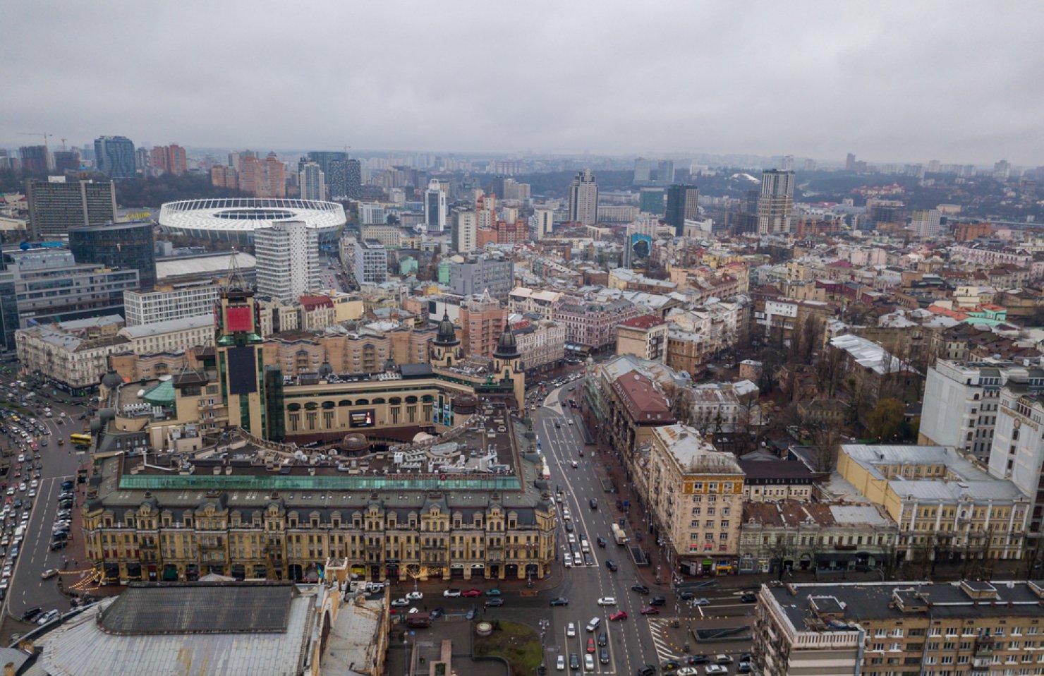 Центр Киева могут перекрывать из-за визита Блинкена