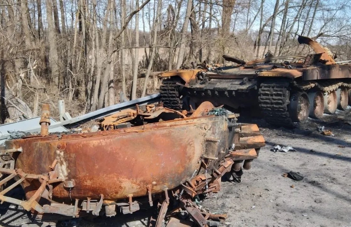 Украинские военные отбили на Черниговщине у захватчиков два населенных пункта
