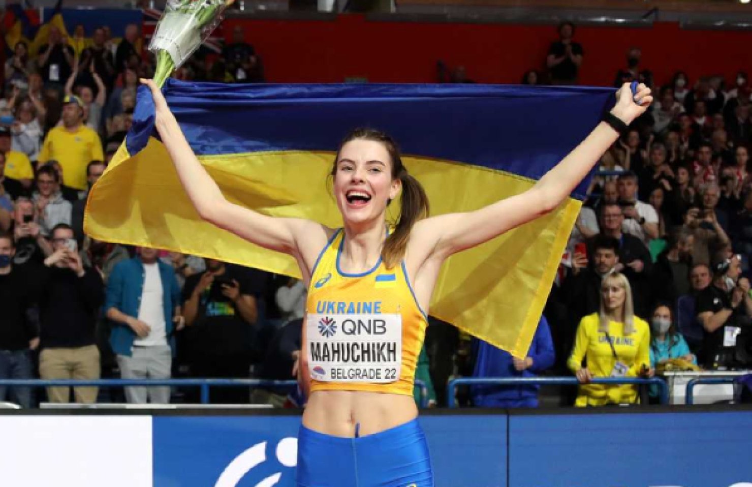 Украинка Ярослава Магучих стала чемпионкой мира по прыжкам в высоту