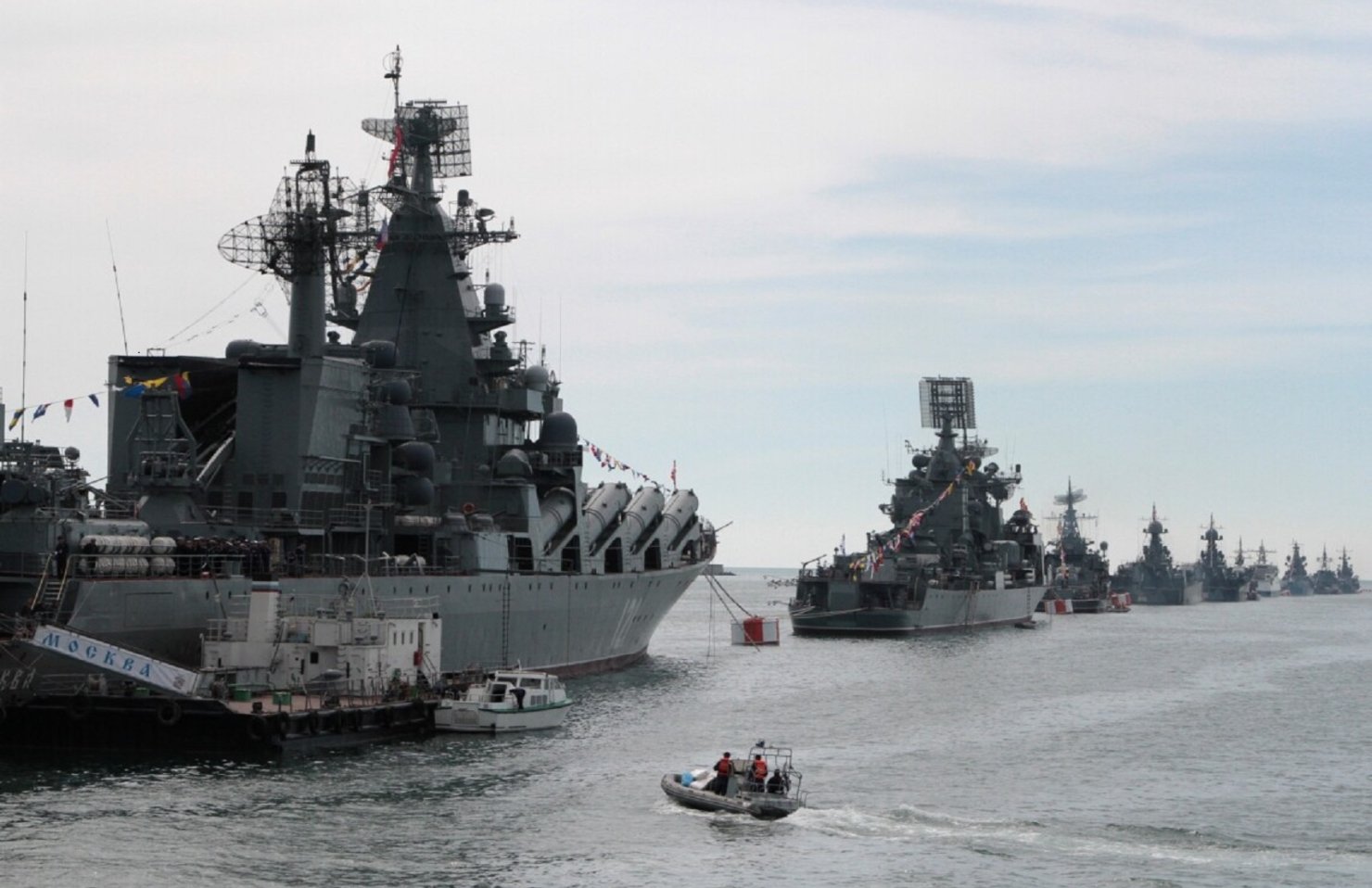 Российский флот обстрелял побережье Одесской области