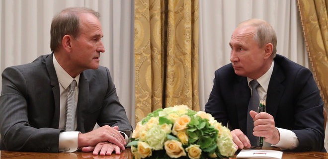 Кремль не реагирует на обращение Медведчука к Путину