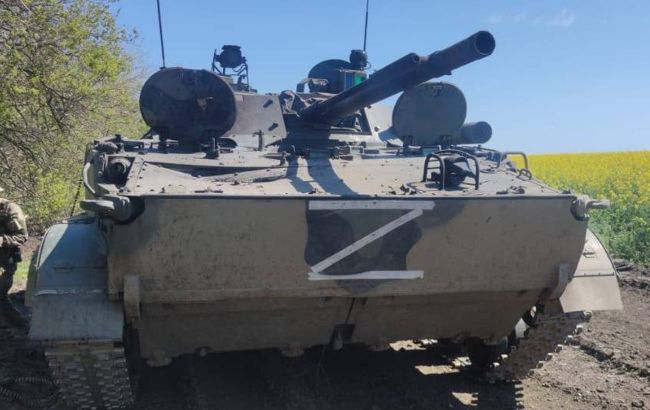 Украинские защитники захватили военные трофеи из Северной Осетии