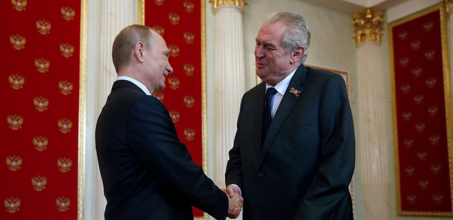 Земан: Путин думал, что у него вторая армия мира. Сегодня это выглядит смешно