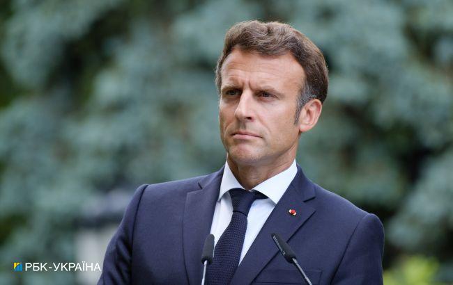 Макрон заявил о разработке маршрута вывоза зерна из Украины через Румынию
