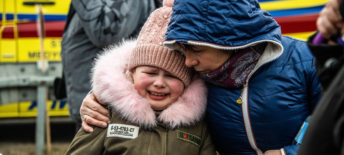 Более половины украинских детей стали свидетелями событий, связанных с войной