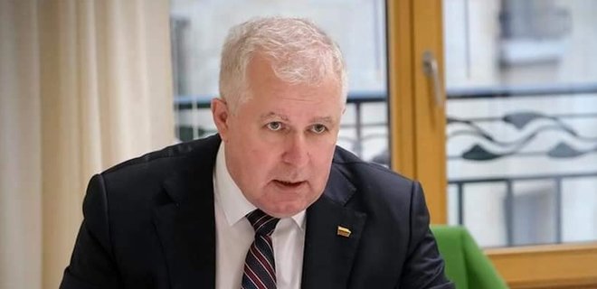 В Литве назвали нелепым заявление Путина о “планах” союзников взять западную часть Украины